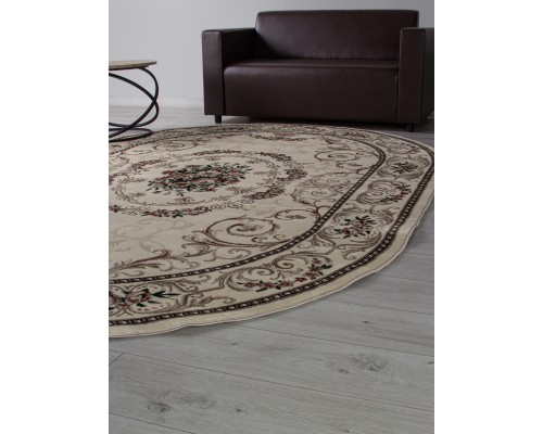 Ковер Merinos Colizey d066 cream Овал Ковер Merinos Colizey d066 cream Овал