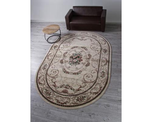 Ковер Merinos Colizey d066 cream Овал Ковер Merinos Colizey d066 cream Овал