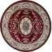 Ковер Merinos Colizey d066 red Круг
