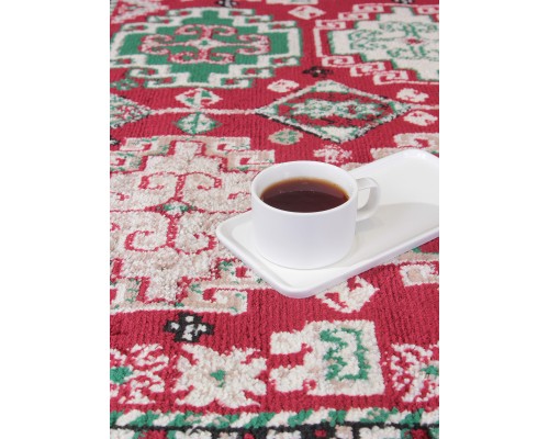 Ковер Merinos Darga F667 red-cream