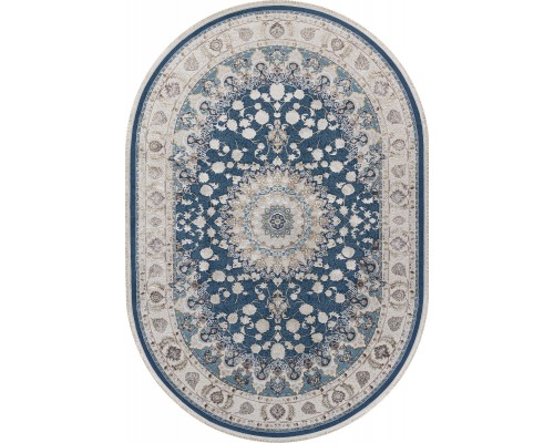 Ковер Arda Delina A050B d.blue/cream Овал Ковер Arda Delina A050B d.blue/cream Овал