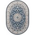 Ковер Arda Delina A050B d.blue/cream Овал