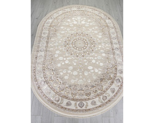 Ковер Arda Delina A050B l.beige/cream Овал Ковер Arda Delina A050B l.beige/cream Овал