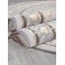 Ковер Arda Delina A051A light grey shrink/dark grey shrink Овал