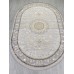 Ковер Arda Delina A051A light grey shrink/dark grey shrink Овал