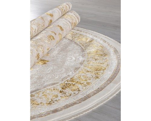 Ковер Arda Delina A123B cream/gold fdy Овал Ковер Arda Delina A123B cream/gold fdy Овал