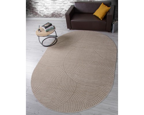Ковер Merinos Dios F410 light beige Овал Ковер Merinos Dios F410 light beige Овал