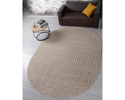 Ковер Merinos Dios F412 light beige Овал Ковер Merinos Dios F412 light beige Овал