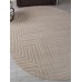 Ковер Merinos Dios F412 light beige Овал