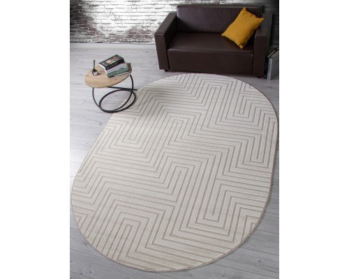 Ковер Merinos Dios F412 light cream Овал Ковер Merinos Dios F412 light cream Овал