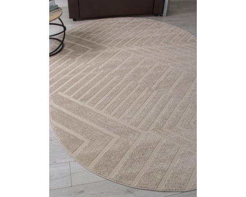 Ковер Merinos Dios F438 light beige Овал Ковер Merinos Dios F438 light beige Овал