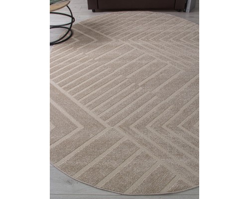 Ковер Merinos Dios F438 light beige Овал Ковер Merinos Dios F438 light beige Овал
