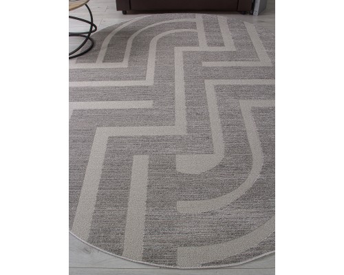 Ковер Merinos Dios F439 light gray Овал Ковер Merinos Dios F439 light gray Овал