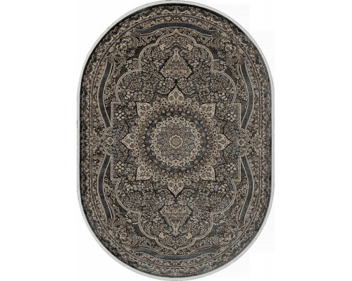 Ковер Merinos Dolce d415 dark gray Овал Ковер Merinos Dolce d415 dark gray Овал