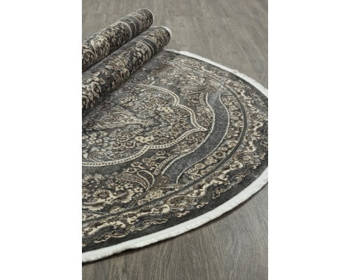 Ковер Merinos Dolce d415 dark gray Овал Ковер Merinos Dolce d415 dark gray Овал