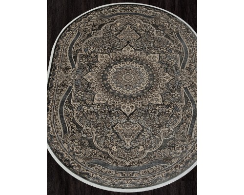 Ковер Merinos Dolce d415 dark gray Овал Ковер Merinos Dolce d415 dark gray Овал