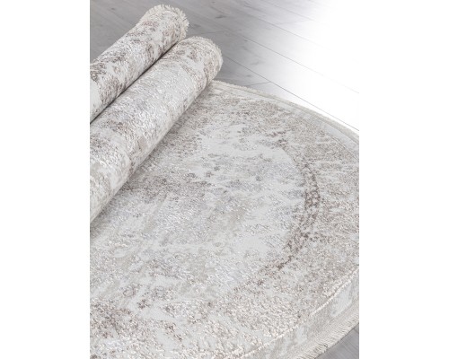 Ковер Arda Efsan L252A cream shrink/vizon fdy Овал Ковер Arda Efsan L252A cream shrink/vizon fdy Овал