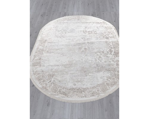 Ковер Arda Efsan L252A cream shrink/vizon fdy Овал Ковер Arda Efsan L252A cream shrink/vizon fdy Овал