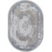 Ковер Arda Efsan L278A cream shrink/blue fdy Овал
