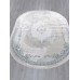 Ковер Arda Efsan L278A cream shrink/blue fdy Овал
