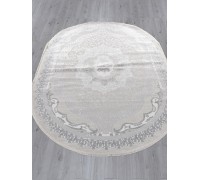 Ковер Arda Efsan Q010A cream shrink/grey fdy Овал