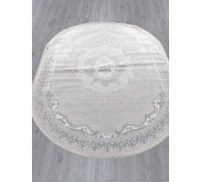Ковер Arda Efsan Q010A cream shrink/grey fdy Овал