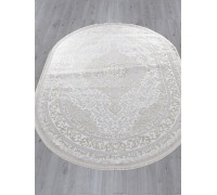 Ковер Arda Efsan Q011A beige shrink/beige fdy Овал