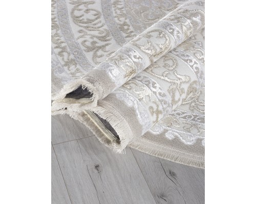 Ковер Arda Efsan Q011A beige shrink/beige fdy Овал Ковер Arda Efsan Q011A beige shrink/beige fdy Овал
