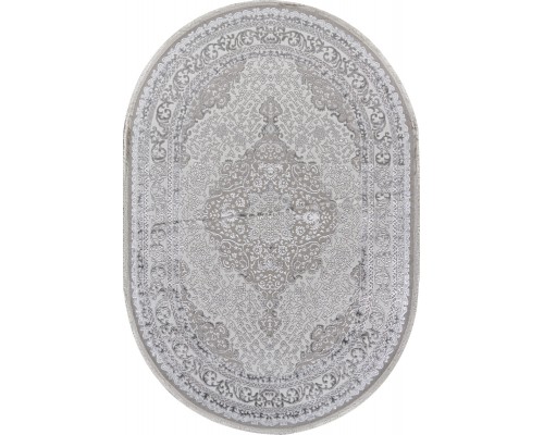 Ковер Arda Efsan Q011A beige shrink/grey fdy Овал Ковер Arda Efsan Q011A beige shrink/grey fdy Овал