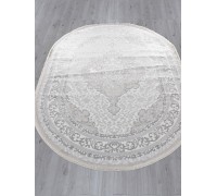 Ковер Arda Efsan Q011A beige shrink/grey fdy Овал