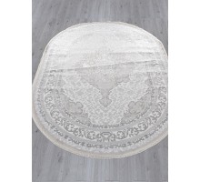 Ковер Arda Efsan Q011A beige shrink/grey fdy Овал