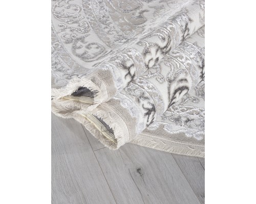 Ковер Arda Efsan Q011A beige shrink/grey fdy Овал Ковер Arda Efsan Q011A beige shrink/grey fdy Овал