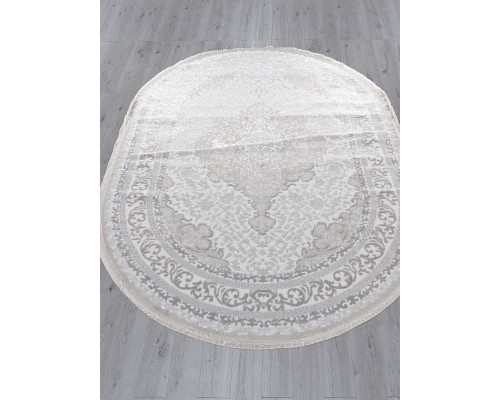 Ковер Arda Efsan Q011A beige shrink/grey fdy Овал Ковер Arda Efsan Q011A beige shrink/grey fdy Овал