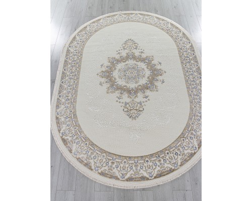 Ковер Kardelen Essa 27236A cream/blue Овал Ковер Kardelen Essa 27236A cream/blue Овал
