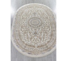 Ковер Kardelen Essa 27239A cream/blue Овал