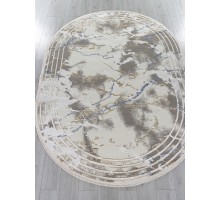 Ковер Kardelen Essa 27243A gry/blue Овал
