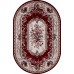 Ковер Merinos Gavana 5439 red Овал