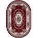 Ковер Merinos Gavana 5444 red Овал