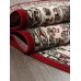 Ковер Merinos Gavana d411 red Овал