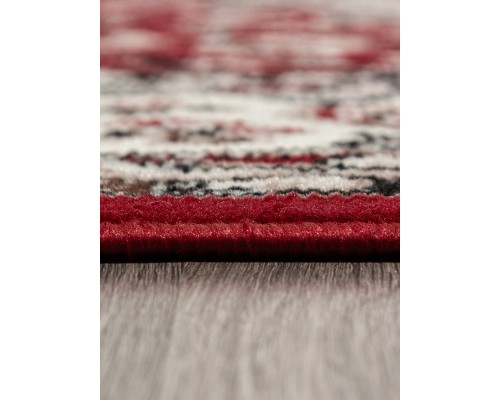 Ковер Merinos Gavana d411 red Овал