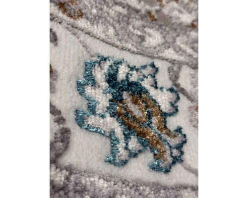 Ковер Merinos Halif F611 gray-blue