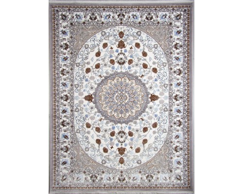 Ковер Merinos Halif F611 gray-l.blue