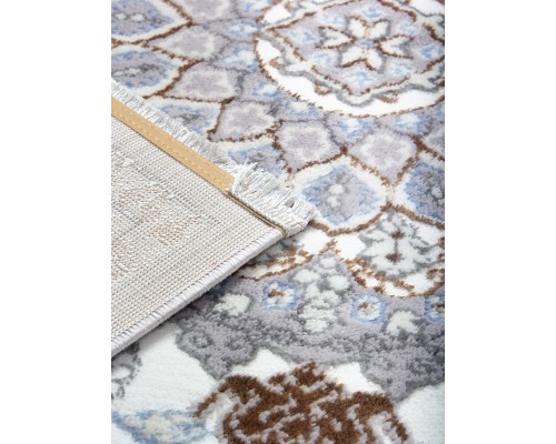 Ковер Merinos Halif F611 gray-l.blue