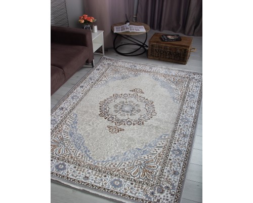 Ковер Merinos Halif F637 green-l.blue