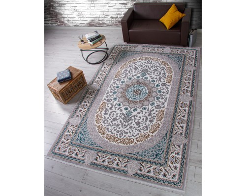 Ковер Merinos Halif F638 green-blue