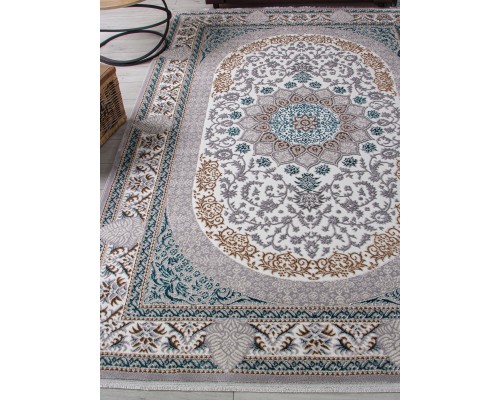 Ковер Merinos Halif F638 green-blue