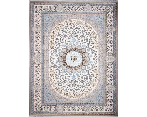 Ковер Merinos Halif F638 green-l.blue