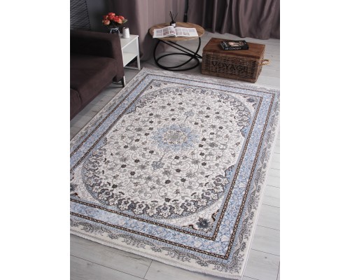 Ковер Merinos Halif F639 green-l.blue