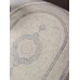 Ковер Durkar Jasmine 30950U cream/cream Овал