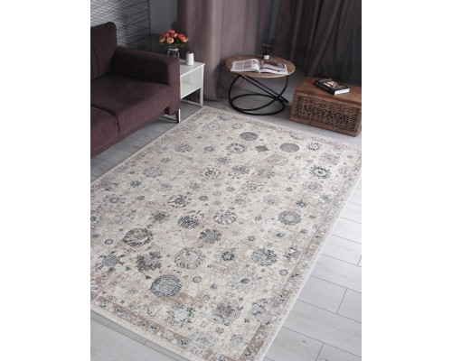 Ковер Sahan Lily 9312A s.white/p.blue